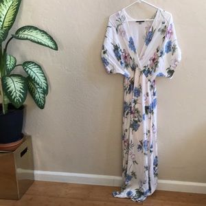Beautiful floral maxi dress